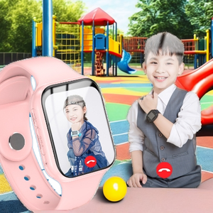 4G <b>Kids</b> Smart Watch 2025 Children Android OS Square Design GPS WiFi Fitness Tracker SOS Video Call Answer Call Alarm <b>Clock</b> - Product Image 2