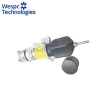 Vanne solénoïde d'arrêt de carburant WESPC 1502-12C3U1B1S1A SA-5171-12 12V DC pour moteur diesel Woodward Kubota Yanmar Bobcat