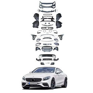 Kit carrozzeria per parti auto Upgrade S63 AMG coupé lifting lifting per <span class=keywords><strong>Mercedes</strong></span> <span class=keywords><strong>2015</strong></span> + W217 C217 classe coupé paraurti - Product Image 1