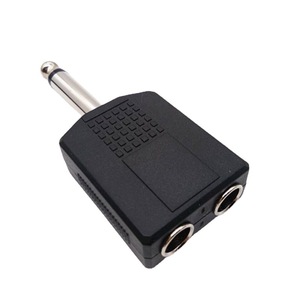 Adattatore Splitter Audio da 6,35mm 1 Maschio a 2 Femmine, Connettore Mono da 6,5mm per Mixer e Attrezzature Audio - Product Image 2