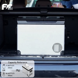 Refrigerador Portátil de 12 Voltios con Doble Temperatura, Compresor para Auto, Nevera de Viaje, Diseño Compacto, Venta al Por Mayor de Fábrica - Product Image 1