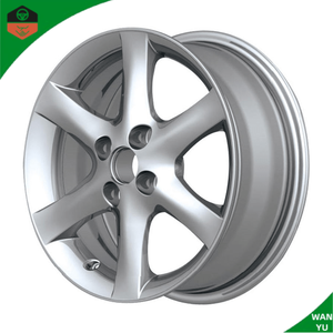 Jantes de voiture 15 16 17 18 pouces 4x100 5 branches en alliage classique argenté pour <span class=keywords><strong>TOYOTA</strong></span> Yaris Etios Passo Pixis <span class=keywords><strong>Aygo</strong></span> - Product Image 2