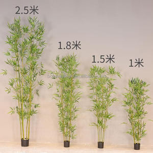 Qingdao Supplier Artificial Bamboo Plant Faux <strong>Tree</strong> Tropical Green Potted Plants Artificial for Office Patio Outdoor Decor - Product Image 6