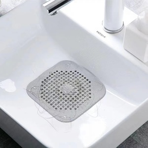 Hot-Selling for Kitchen Hair Filter Net Anti-Clogging <b>Bathroom</b> <b>Drain</b> with Suction Cup for Floor <b>Drain</b> Strainer - Product Image 4