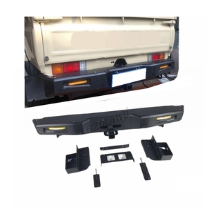 Parachoques Trasero 4WD para <span class=keywords><strong>Land</strong></span> <span class=keywords><strong>Cruiser</strong></span> Serie 79, Barra Protectora Trasera para Camioneta de Cabina Simple/Doble, Accesorios para Camionetas - Product Image 2