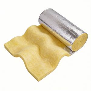 Manta Aislante de Lana de Vidrio de Alta Densidad, Rollo Ignífugo para Almacenes Industriales - Product Image 1