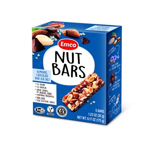 Barre de noix à haute teneur en protéines, sans sucre ajouté, faible en glucides, noix de coco et amandes, barre de noix, collation pour l'heure du thé, remplacement de repas - Product Image 3