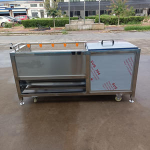 Compre cúrcuma, máquina peladora de lavado de jengibre, compre cúrcuma, máquina peladora de lavado de jengibre, máquina de limpieza de cepillo de rábano - Product Image 6