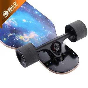 41 Inch Tùy Chỉnh Maple Với Abec-9 Mang Bánh Xe Ván Trượt Longboard Cho Thanh Thiếu Niên OEM Dài Ván Trượt