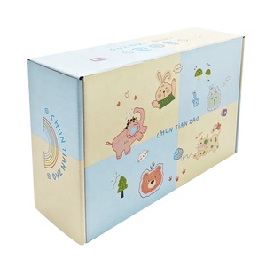 Chất lượng cao tùy chỉnh sinh thái thân thiện in thiết kế sữa carton dễ thương bao bì giấy sữa có thể gập lại hộp carton - Product Image 4