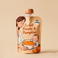 Pochette souple à bec verseur pour liquides et sauces, facile à utiliser, thermoscellable, grande capacité, emballage rechargeable