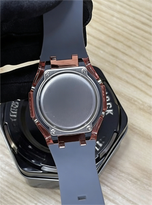 นาฬิกาปลุกไร้สาย LCD ระบบ iOS สำหรับนักเรียน แบรนด์ Unisex รุ่นคลาสสิกสำหรับกิจกรรมกลางแจ้ง ปี 2026 สายพลาสติก วัดความเร่ง กันน้ำ 5 ATM - Product Image 3