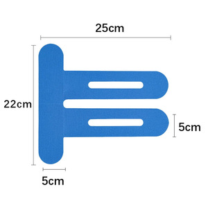 Bande de kinésiologie prédécoupée Reborn pour le soutien musculaire du genou, <span class=keywords><strong>bandage</strong></span> anti-entorse pour les athlètes, la course de marathon et la protection en alpinisme - Product Image 6
