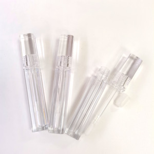 Tube carré transparent vide pour brillant à lèvres, flacon en plastique transparent pour huile à lèvres, emballage cosmétique personnalisé avec logo pour gloss à lèvres - Product Image 5