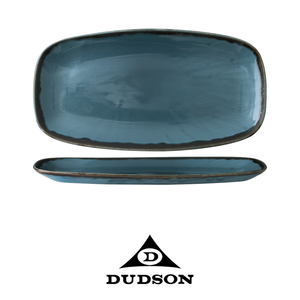 Plateau de service rectangulaire empilable Harvest Blue 35,5 × 18,9 cm Dudson - Product Image 4