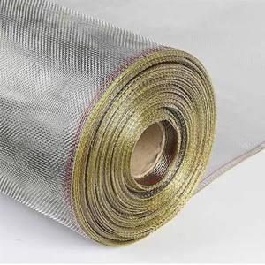 Système de treillis métallique tissé sans outil, en acier inoxydable, à maille plate - Product Image 5