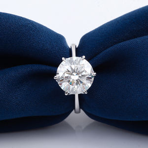 Customize Fine Jewelry 10k/14k/18k Gold VVS <strong>Moissanite</strong> Solitaire Diamond <strong>Ring</strong> Engagement Wedding <strong>Ring</strong> for Women <strong>Men</strong> - Product Image 5