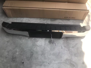 Nuevo estilo Hilux <span class=keywords><strong>Vigo</strong></span> 4X4 Bull Bar Autopartes Protector de parachoques trasero con recortes de escape Accesorios para automóviles hechos de plástico - Product Image 4