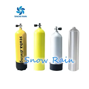 CE Certified DOT Aluminum Steel 1~20L Diving Cylinder Scuba Tank Scuba Cylinder Diving Bottle Lung Air Tank