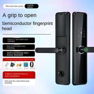 कांग KT-RF01 वाटरप्रूफ स्मार्ट फिंगरप्रिंट लॉक टुया ऐप वाईफाई क्लाउड ग्रेड जस्ता एल्यूमीनियम मिश्र धातु लकड़ी दरवाजा एंटी-चोरी प्रविष्टि - Product Image 4