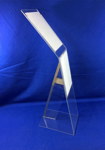 Chất lượng cao thủ 4S Cửa hàng xe tấm hiển thị A4 plexiglass hiển thị bảng giá thẻ A3 ngày danh sách ngoài trời Acrylic dấu hiệu đứng - Product Image 3