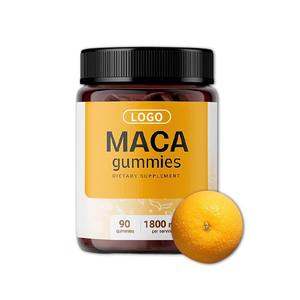 OEM/ODM Black <span class=keywords><strong>Maca</strong></span> <span class=keywords><strong>Root</strong></span> Gummies Erwachsenen hormon Kräuter verstärker Energy Boost & Big Booty Bio lebensmittel qualität 24 Monate Haltbarkeit - Product Image 1
