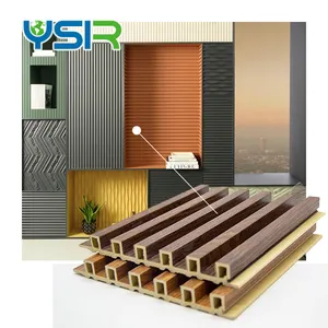 Wallpaperswall Coating Decorative Wood Alternative Wpc Interior Wall Paneling 170*18 Wall Cladding Wpc Wall Panel