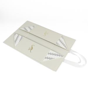 Caja de Regalo de Boda Crown Win, Ecológica, con Laminación Mate, Cartón con Relieve, Caja Plegable para Ropa, Calcetines, Juegos de Regalo Blancos con Cinta - Product Image 4