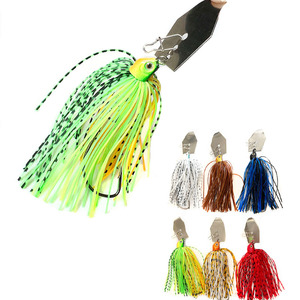 MESTER-señuelo de pesca, cebo zumbador catterbait de silicona, falda de Indiana, plantilla de pesca, 12g, 100mm, SB040 - Product Image 1