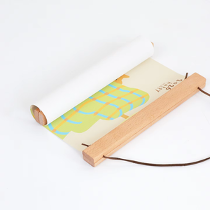 Clip magnétique en <span class=keywords><strong>bois</strong></span> pour <span class=keywords><strong>affiche</strong></span>, forme rectangulaire, pour décoration murale de calendrier, couleur personnalisée, support en toile pour affichage mural - Product Image 1