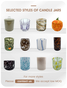 ของตกแต่งเทศกาลอีสเตอร์รูป<span class=keywords><strong>เห็ด</strong></span>แก้วเป่ามือสีรุ้งแบบแบน  พร้อมที่ใส่เทียน - Product Image 5