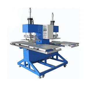 Nonwoven two work station automatic Fabric 3D Fabric clothing Embossing Machine for clothe