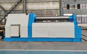 Fabricante de Máquinas de Rolado de Placas Metálicas CNC a Gran Escala, Máquina de Rolado en Caliente de Metal con Pre-doblado por Rodillos, Accionamiento Hidráulico - Product Image 2