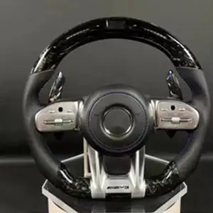 Dengan LED RPM Shift Light Led Steering Wheel Kit Roda Kemudi Kustom Aksesori Mobil Tahan Lama untuk Be