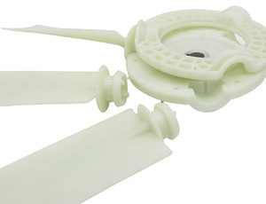 ใบพัดลมไนลอนเสริมแรงแบบกำหนดเองในชิ้นส่วนพัดลมสำหรับใช้งานในอุตสาหกรรม ทนทาน ถอดประกอบง่าย มีตัวเลือกสีและขนาดตามสั่ง - Product Image 5