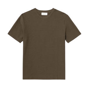 Camiseta de Hombre con Cuello Moderno, Corte Contemporáneo, 100% Algodón Tejido, Manga Corta, Ligera, de Secado Rápido y Antiarrugas - Product Image 1