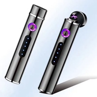Briquet USB, briquet électronique, fournitures de magasin, ensemble de pipes Mak