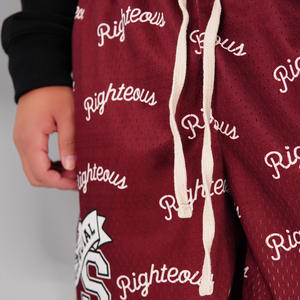 Summer Outdoor comfort Men's Mesh <b>Shorts</b>, Custom <b>Zipper</b> Pocket Mesh <b>Shorts</b> With Drawstring for Men - Product Image 2