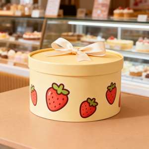 Tùy chỉnh logo trắng bánh cookie boxe ổ bánh hộp cho bánh cuộn tráng miệng bánh nướng xốp bánh rán kẹo và bánh ngọt với cửa sổ - Product Image 1