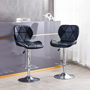 Tabouret de bar pivotant en cuir moderne, best-seller, chaise de bar haute qualité pour cuisine et bar - Product Image 4