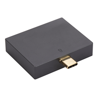 M.2 2230 NVME SSD Boîtier de Disque Dur 10G Vitesse Mini Portable Type-C Transparent 22*30 SSD Plug and Play pour Ordinateur Portable Tablette Mobile