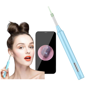 Design Ergonomico e Sicuro, Otoscopio Smart WiFi e Microscopio Digitale, Pulitore Auricolare Wireless Visuale 4.3mm 1080p - Product Image 2