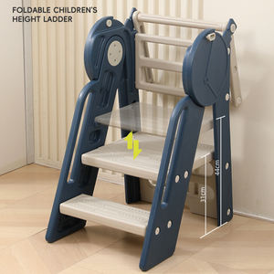 SUNNUO 2025 nouvelle cuisine salle de bain enfants échelle de marche <span class=keywords><strong>pliable</strong></span> hauteur réglable sûr et Stable bébé tour d'apprentissage - Product Image 3