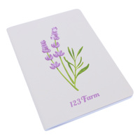 Services d'impression de carnets personnalisables ODM/OEM : pages intérieures lignées, reliure cousue, cahiers d'exercices