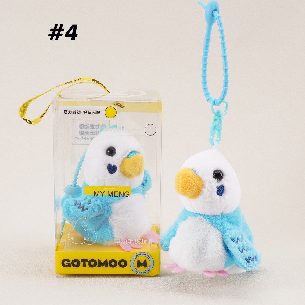 Jouet de chat oiseau perroquet bleu