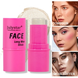 Venta al por mayor de Maquillaje Mineral en barra impermeable de larga duración multifuncional contorno resaltar bronceador rubor facial - Product Image 1