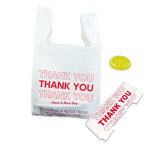 プラスチック<span class=keywords><strong>HDPE</strong></span> LDPETシャツ小売ショッピングバッグ卸売業者安いカスタムロゴ1/6バレルキャリーバッグスーパーマーケット用ポリ食料品 - Product Image 5