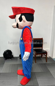 <span class=keywords><strong>Costume</strong></span> de mascotte de cosplay de dessin animé <span class=keywords><strong>Mario</strong></span> en peluche EVA personnalisé pour adultes unisexe, fournitures de fête de Noël, d'Halloween et de <span class=keywords><strong>carnaval</strong></span>, promotion - Product Image 2