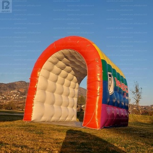 Tente tunnel gonflable personnalisée de 3 m, tunnel <span class=keywords><strong>arc</strong></span>-<span class=keywords><strong>en</strong></span>-<span class=keywords><strong>ciel</strong></span> coloré avec logo pour <span class=keywords><strong>grand</strong></span> lancement/événement communautaire/fête/école - Product Image 3
