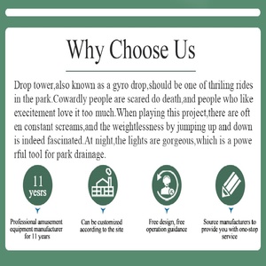 <span class=keywords><strong>Fournisseur</strong></span> de la Chine Discovery Thrill Rides Big Drop Tower Free Fall Rotating Amusement Ride Amusement Park Ride Equipment - Product Image 5